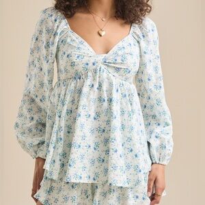Altar’d State Cece Floral Romper - NWOT